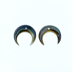 Black Moon Beads Mother Of Pearl BM-0034