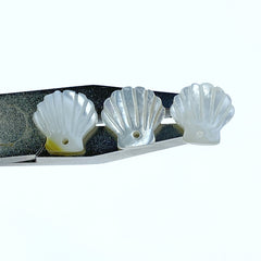Clam Shell White Mother of Pearl WM-0192