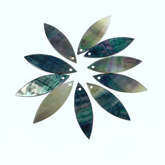 Marquise Beads Black Mother Of Pearl BM-0027