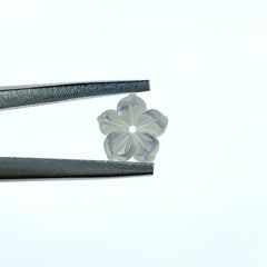 Buy Bauhinia Flower Beads White Mother Of Pearl NaturalPearlStore.com