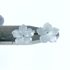 Buy Bauhinia Flower Beads Mother Of Pearl At BestBeadSupply.com
