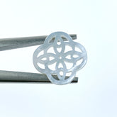 Clover Charm Beads Mother of Pearl WM-0155