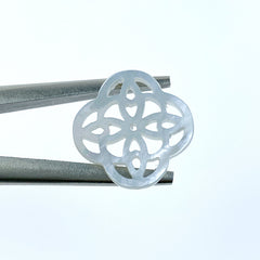 Clover Charm Beads Mother of Pearl WM-0155