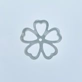 Daisy Flower Beads White Mother Of Pearl WM-0004