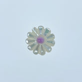 Daisy Flower Mother Of Pearl Beads WM-0103