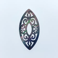 Filigree Marquise Beads Mother of Pearl BM-0093