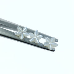 Flower Beads White Mother Of Pearl WM-0199