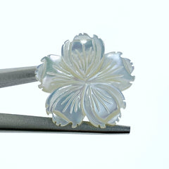 Hawaiian Flower Beads Mother Of Pearl WM-0138