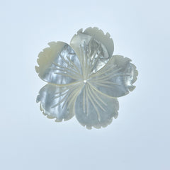 Hibiscus Flower Beads Mother Of Pearl WM-0168