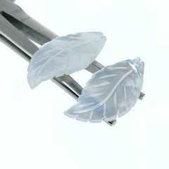 Leaf Beads White Mother Of Pearl Pendants WM-0220