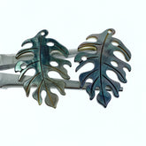 Monstera Leaf Beads Black Mother Of Pearl BM-0005