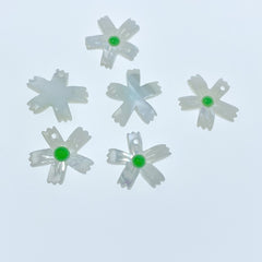 Buy Flower Beads White Mother Of Pearl WM-0185 BestBeadSupply.com