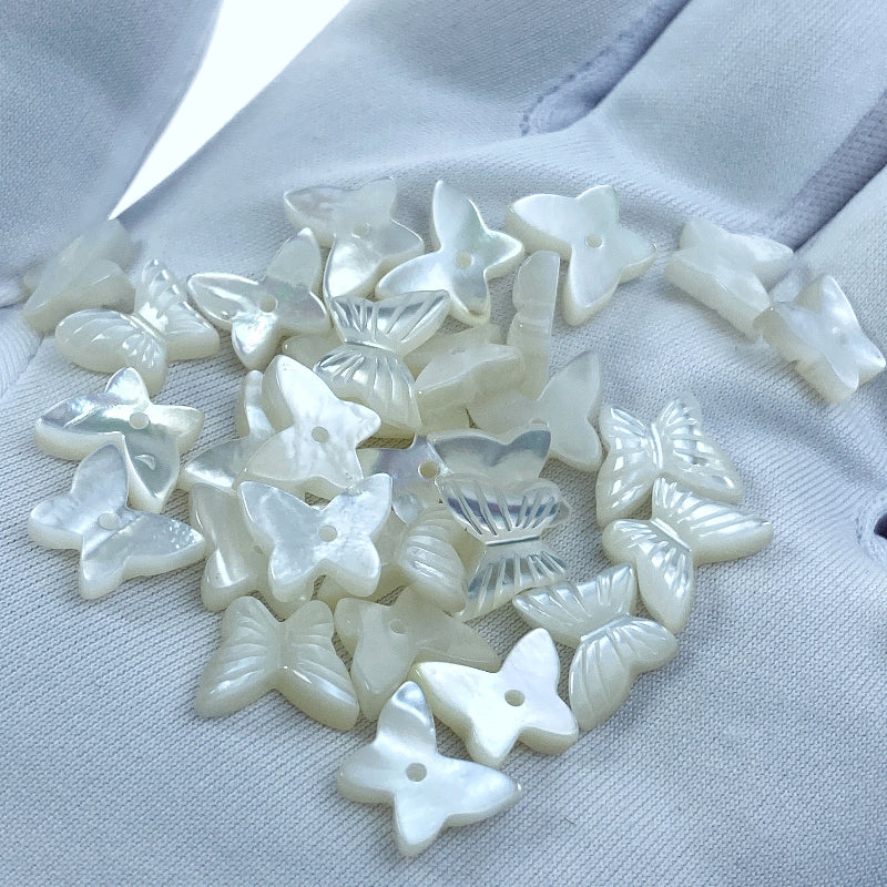 Butterfly Beads Mother Of Pearl WM-0091