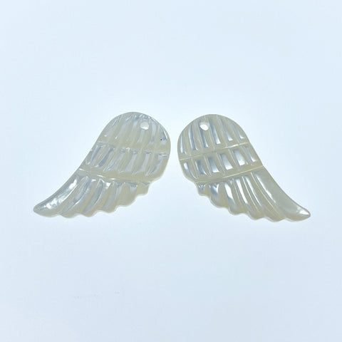 Angel Wings White Mother Of Pearl WM-0032