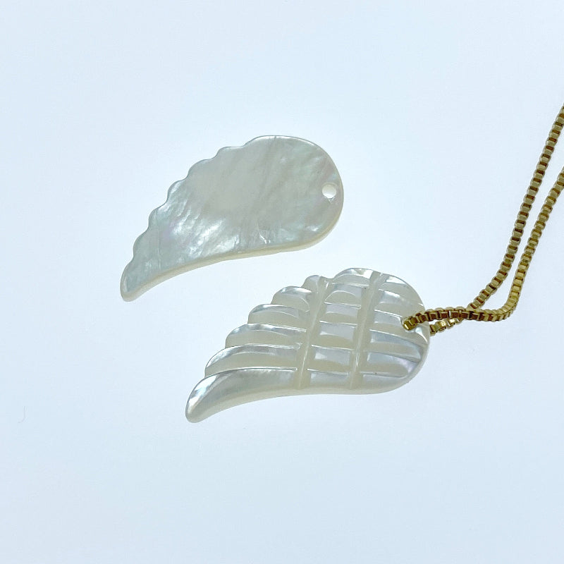 Angel Wings White Mother Of Pearl WM-0032