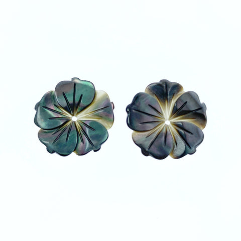 Bauhinia Flower Beads Mother Of Pearl BM-0076