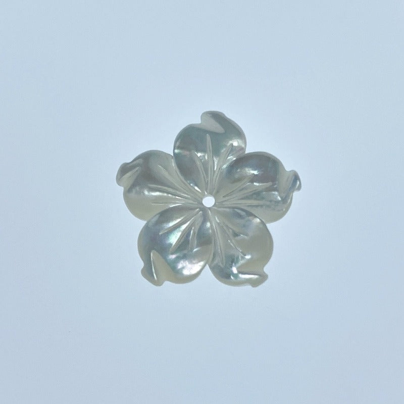 Buy Bauhinia Flower Beads Mother Of Pearl At BestBeadSupply.com