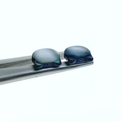 Cat Shaped Beads Black Natural Mother Of Pearl BM-0069
