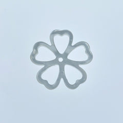 Daisy Flower Beads White Mother Of Pearl WM-0004