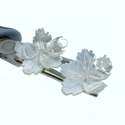 Flower Beads Mother of Pearl WM-0167