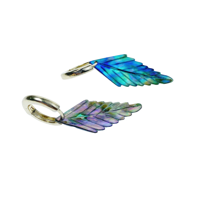 Leaf Beads Abalone Shell AB-0021