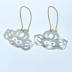 Lotus Leaf Beads Mother of Pearl WM-0088