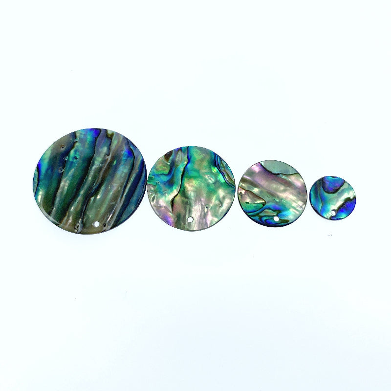 Round Disc Beads Abalone Shell AB-0018