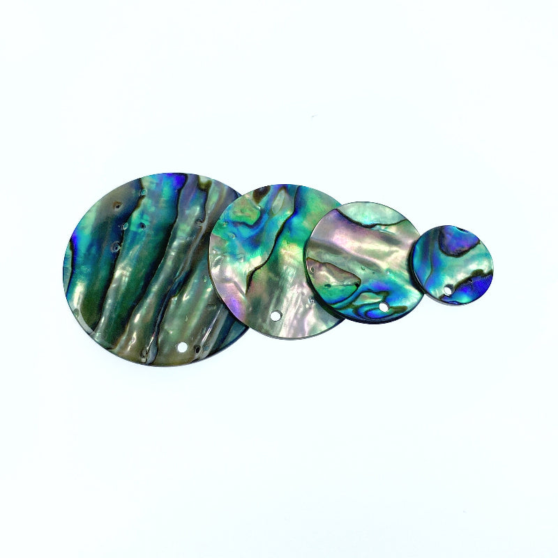 Round Disc Beads Abalone Shell AB-0018