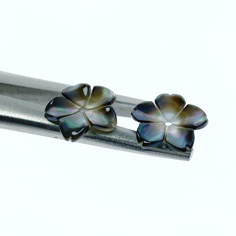 Sakura Flower Black Mother Of Pearl BM-0062