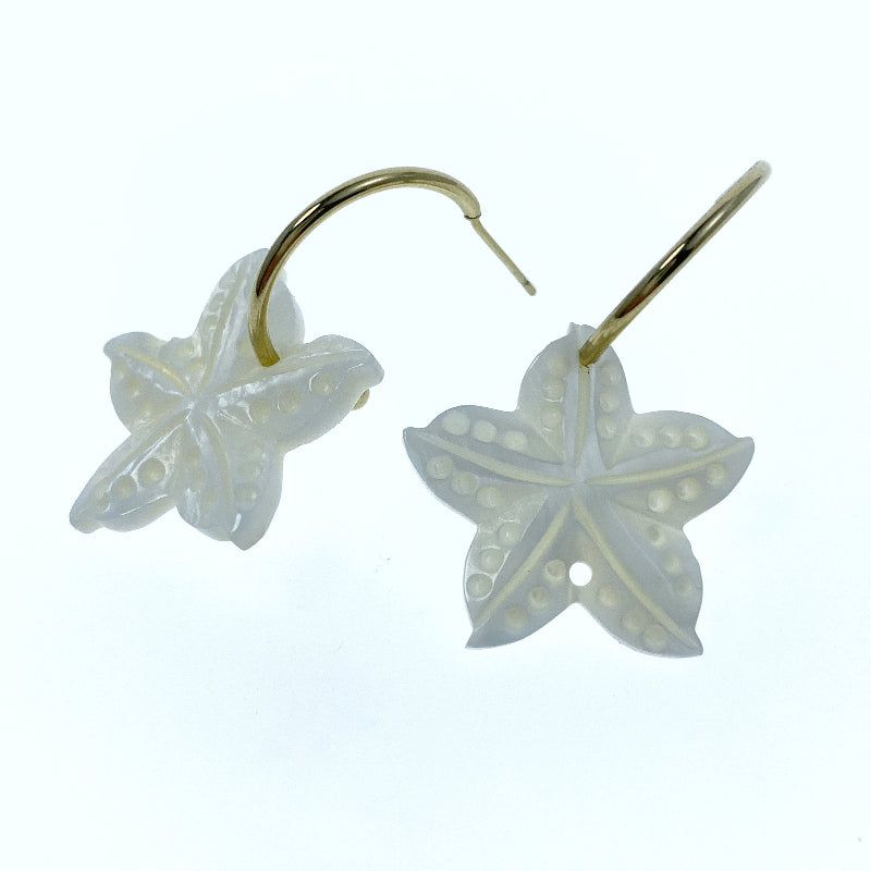 Starfish Beads Mother Of Pearl FWM-0002