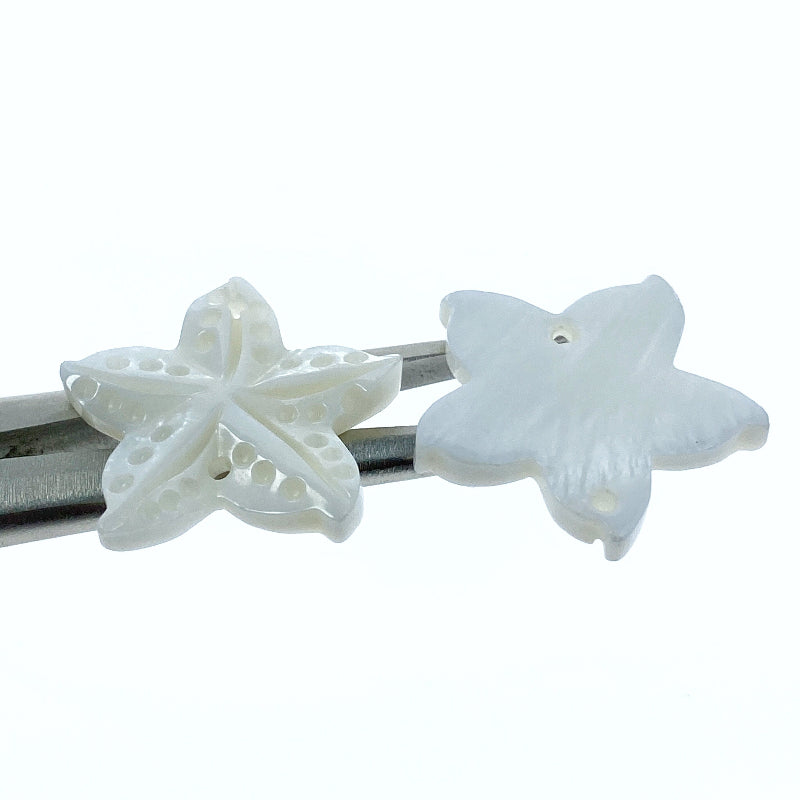Starfish Beads Mother Of Pearl FWM-0002