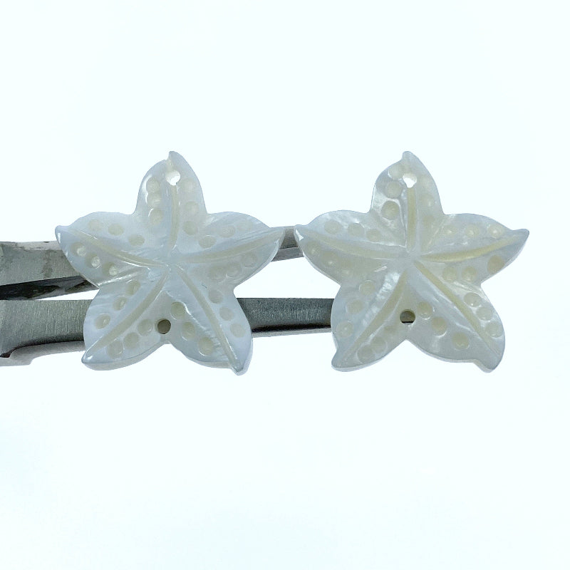 Starfish Beads Mother Of Pearl FWM-0002