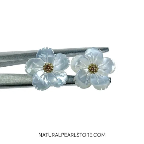 Buy Tropical Flower Beads Mother Of Pearl At NaturalPearlStore.com