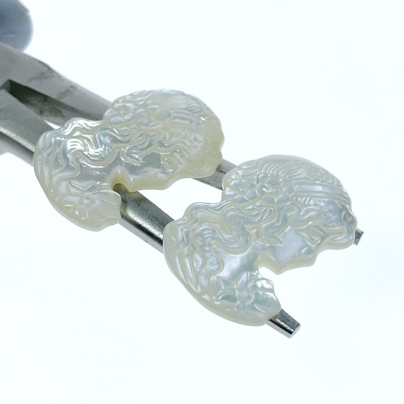 Victorian Cabochon Mother of Pearl