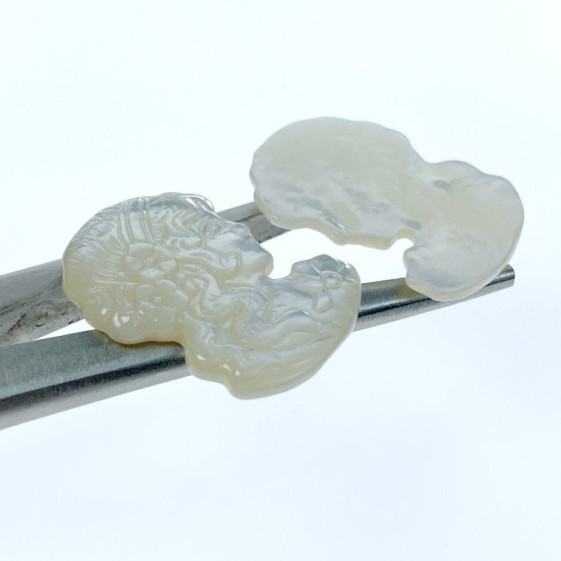 Victorian Cabochon Mother of Pearl