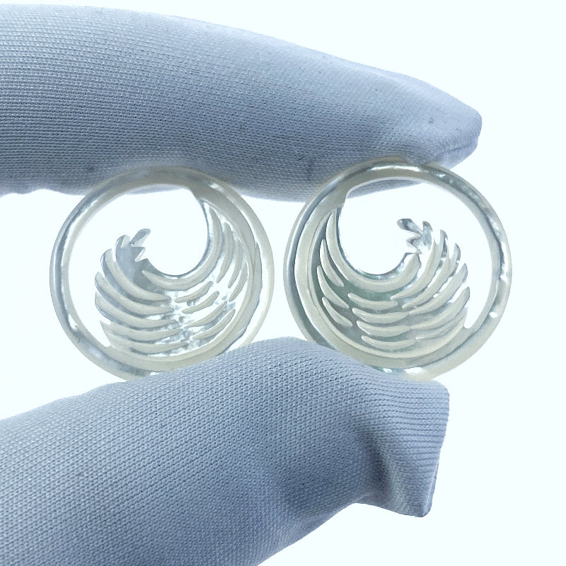 Wing Beads White Mother Of Pearl WM-0134