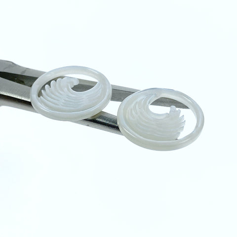 Wing Beads White Mother Of Pearl WM-0134