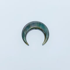 6pc Black Crescent Moon Beads Charms Mother Of Pearl Pendants For DIY Jewelry Earrings Making Necklace Natural Hand Carved 15mm BM-0016