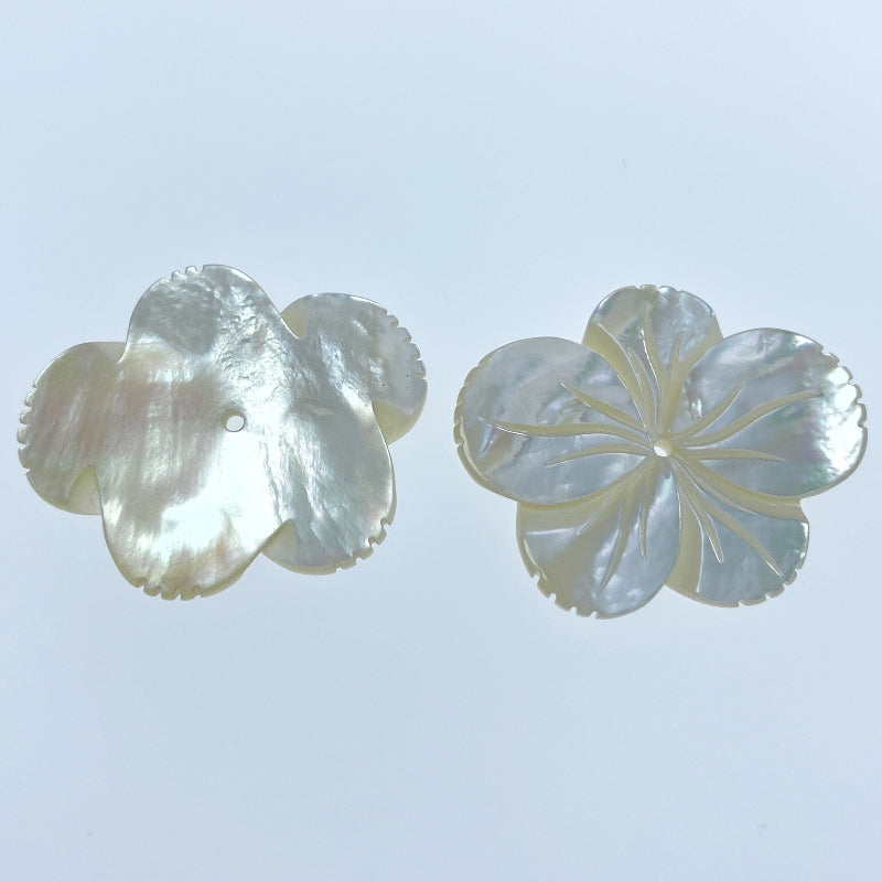 flower beads mother of pearl WM-0178-2