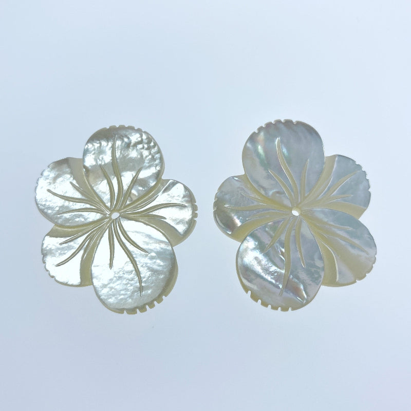 flower beads mother of pearl WM-0178-3